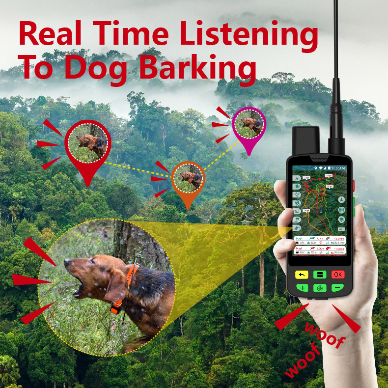 Dog Gps Tracker Collar 4G Waterproof - Rastreador GPS de 10 Millas de