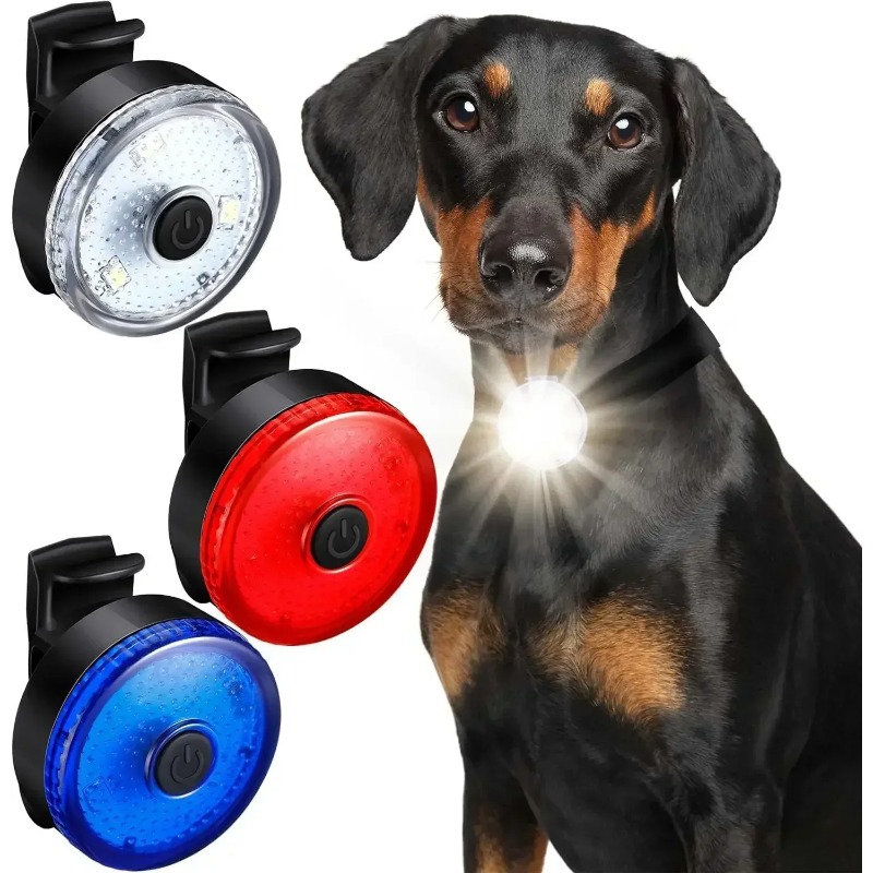 Led Dog Collar Glowing Rechargeable Usb - Collar de luz LED para perro,