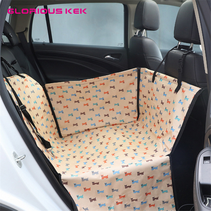 Dog Car Seat Cover Waterproof Back Seat - GLORIOUS KEK-fundas de asiento de coche