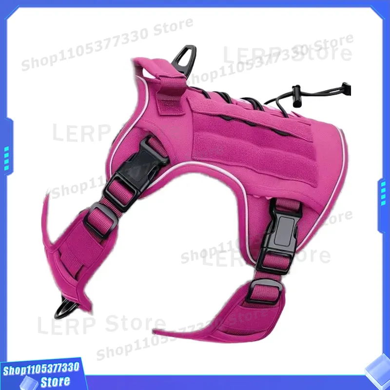 Tactical Dog Harness Military K9 Molle - Arnés Táctico Resistente para Perros de