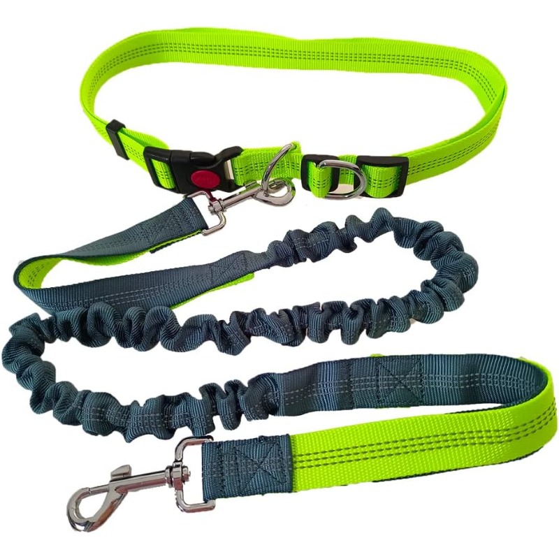 Hands Free Dog Running Leash Waist Belt - Correa de Pecho Manos Libres para