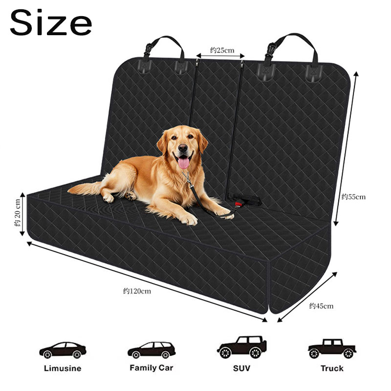 1 unidad de funda para el asie - Dog Car Seat Cover Waterproof Back Seat reseña y precio