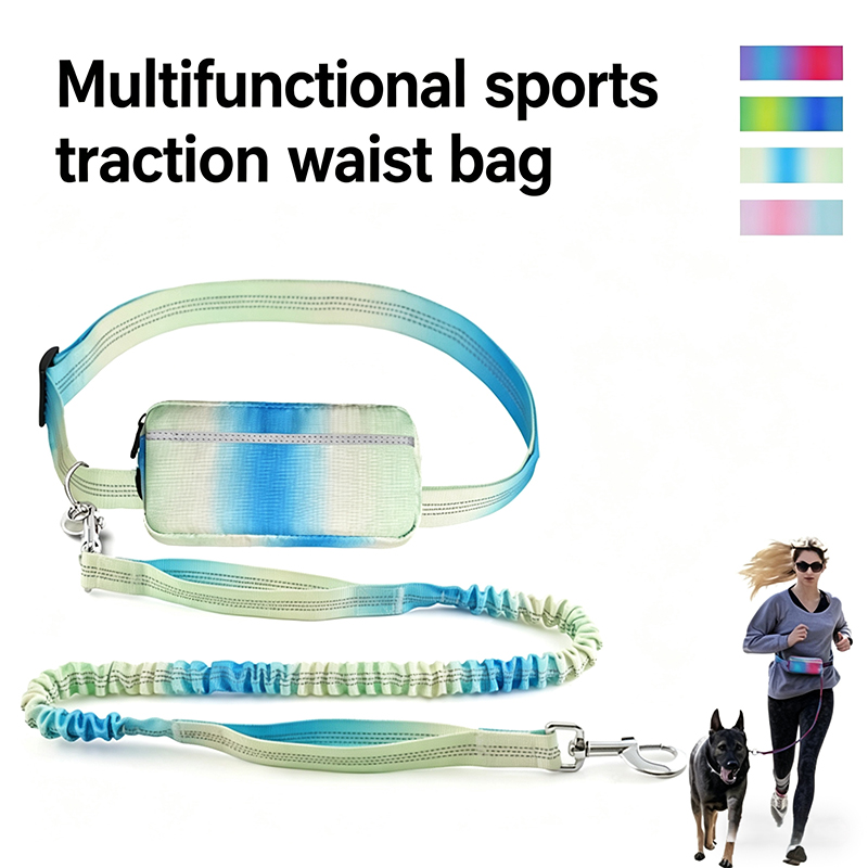 Correa elástica para perros, m - Hands Free Dog Running Leash Waist Belt reseña y precio