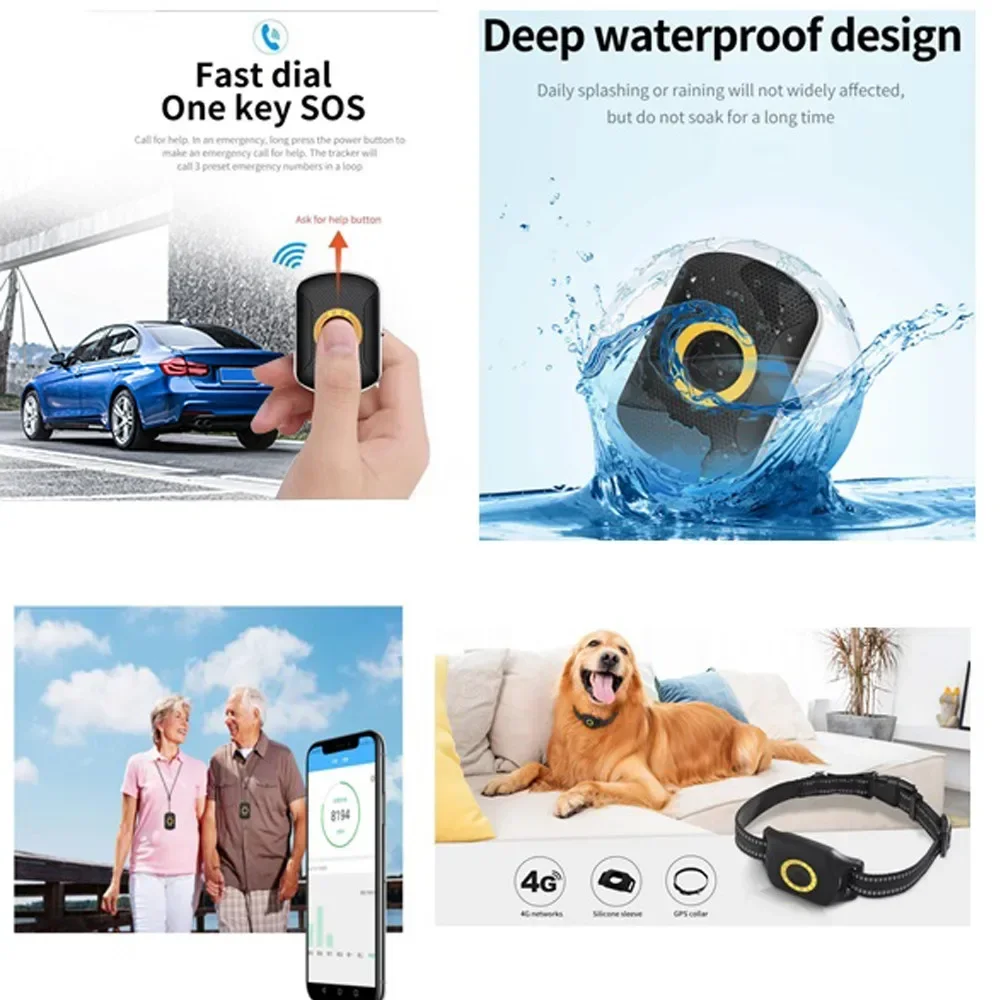 MUMU-PawLink, Rastreador GPS 4 - Dog Gps Tracker Collar 4G Waterproof reseña y precio