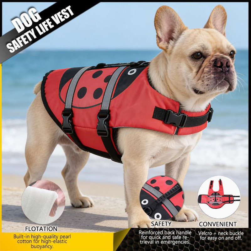 Chaleco Salvavidas para Perros - Dog Life Jacket Vest Buoyancy Handle reseña y precio