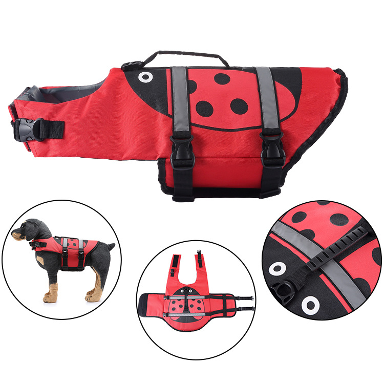 Chaleco Salvavidas para Perros - Dog Life Jacket Vest Buoyancy Handle reseña y precio