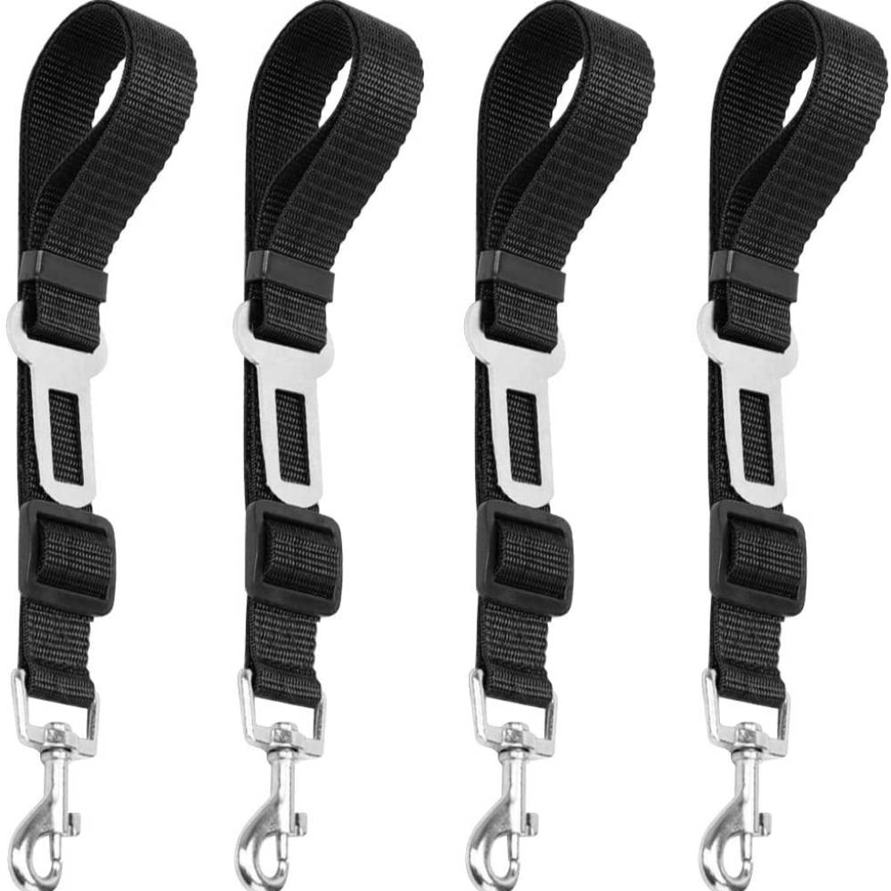 Cinturón de seguridad ajustabl - Dog Seat Belt Harness Safety Tether reseña y precio