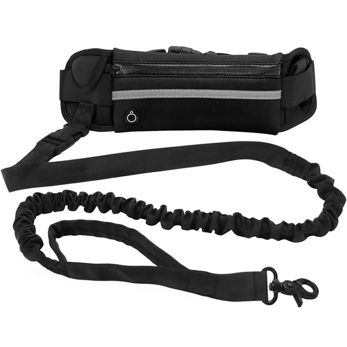 Correa para perros con diseño  - Hands Free Dog Running Leash Waist Belt reseña y precio