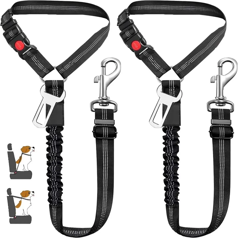 Arnés de seguridad para cintur - Dog Seat Belt Harness Safety Tether reseña y precio