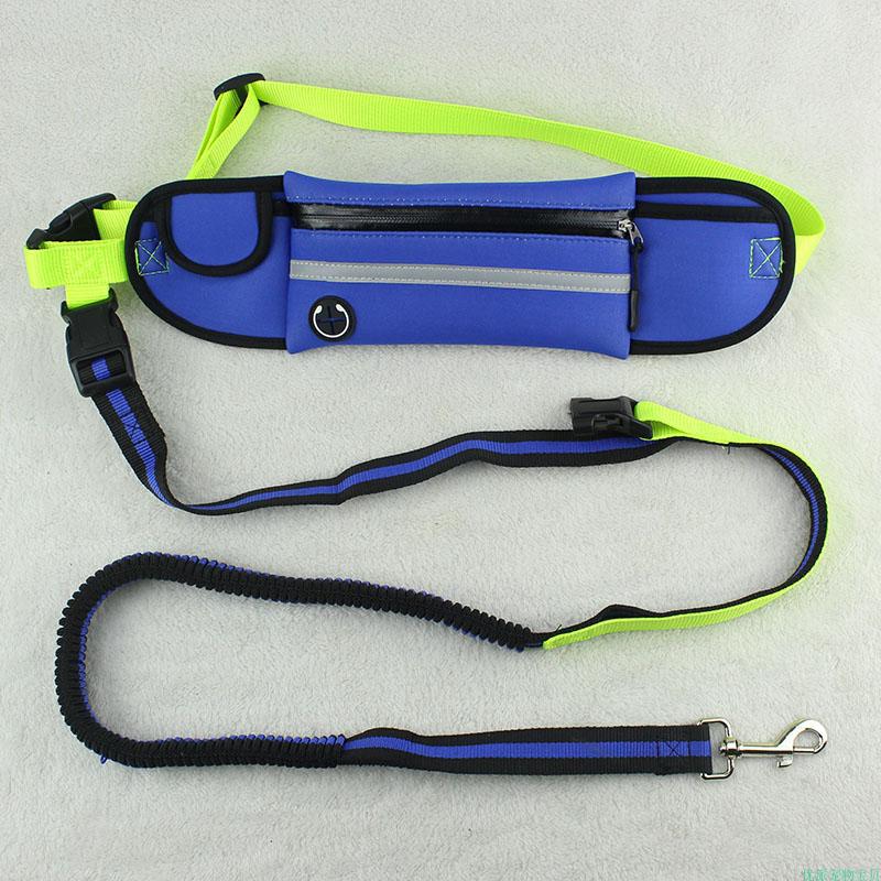 Correa de perro manos libres p - Hands Free Dog Running Leash Waist Belt reseña y precio