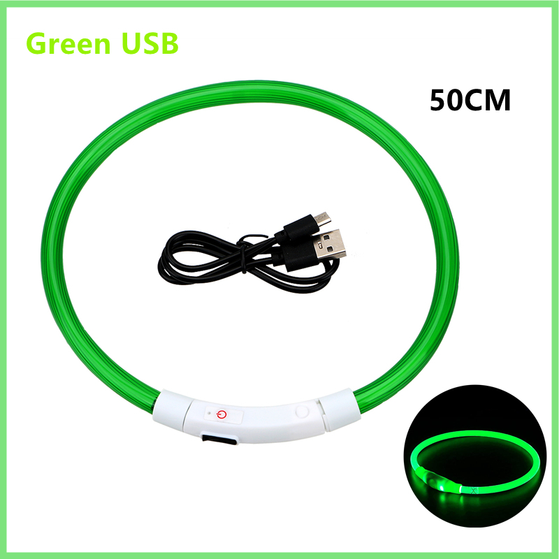 Collar Luminoso Recargable por - Led Dog Collar Glowing Rechargeable Usb reseña y precio