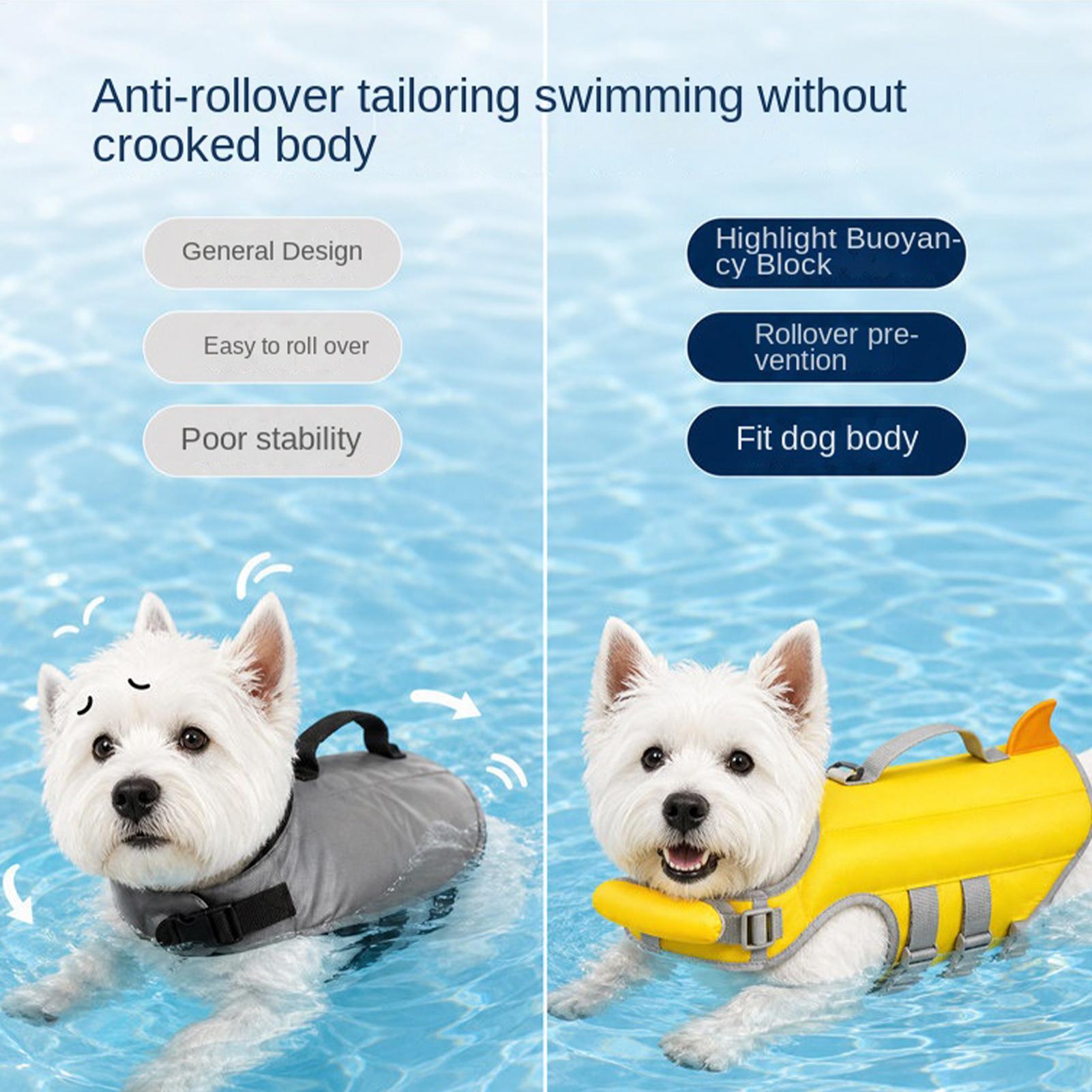 Chaleco Salvavidas para Perros - Dog Life Jacket Vest Buoyancy Handle reseña y precio