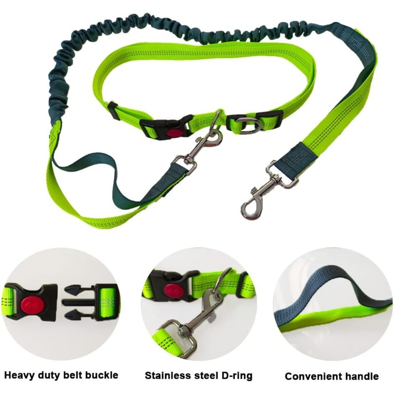 Correa de Pecho Manos Libres p - Hands Free Dog Running Leash Waist Belt reseña y precio