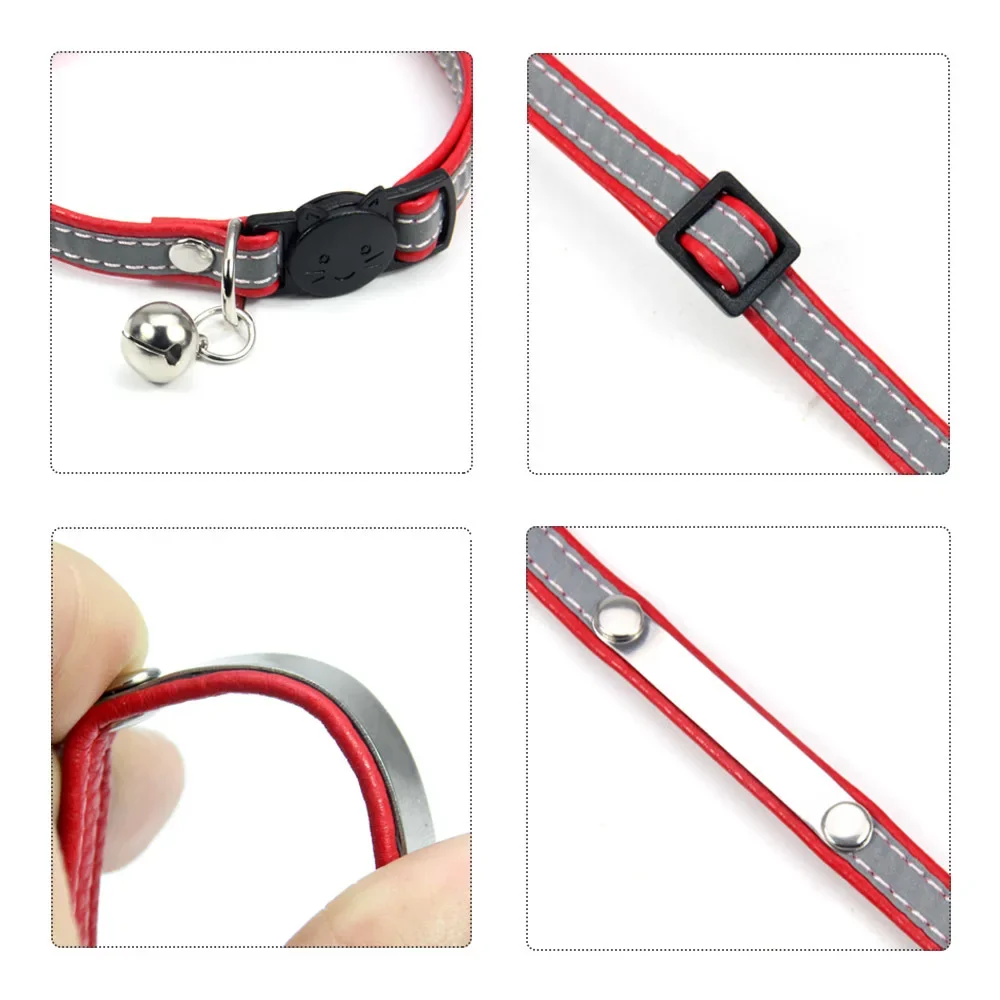 Collar de gato personalizado,  - Reflective Dog Collar Personalized Engraved reseña y precio