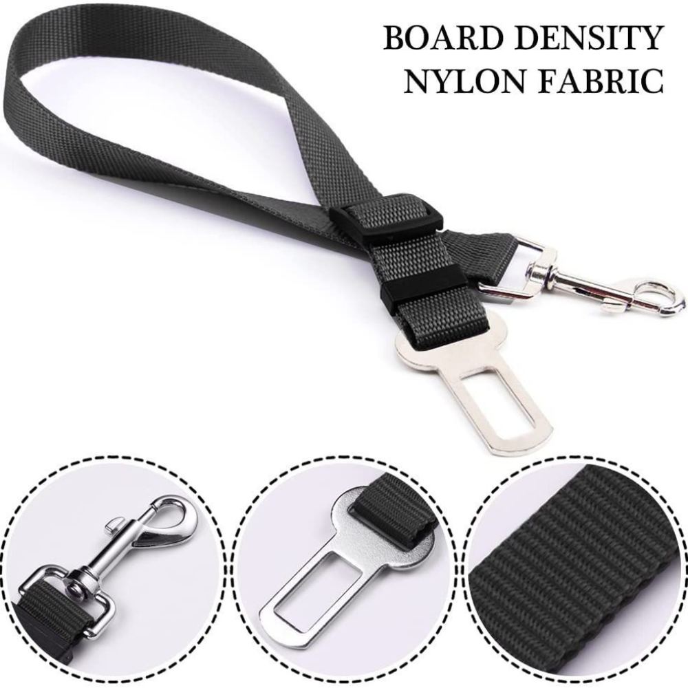 Cinturón de seguridad para per - Dog Seat Belt Harness Safety Tether reseña y precio