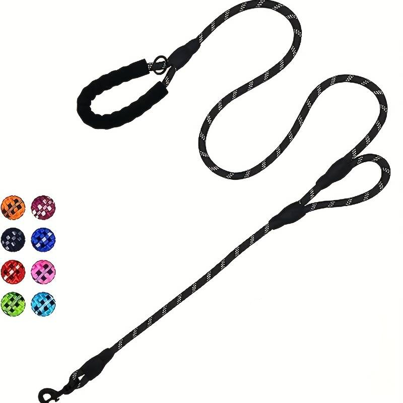 Correa para perro con cuerda p - Heavy Duty Dog Leash Rope 6Ft Padded reseña y precio