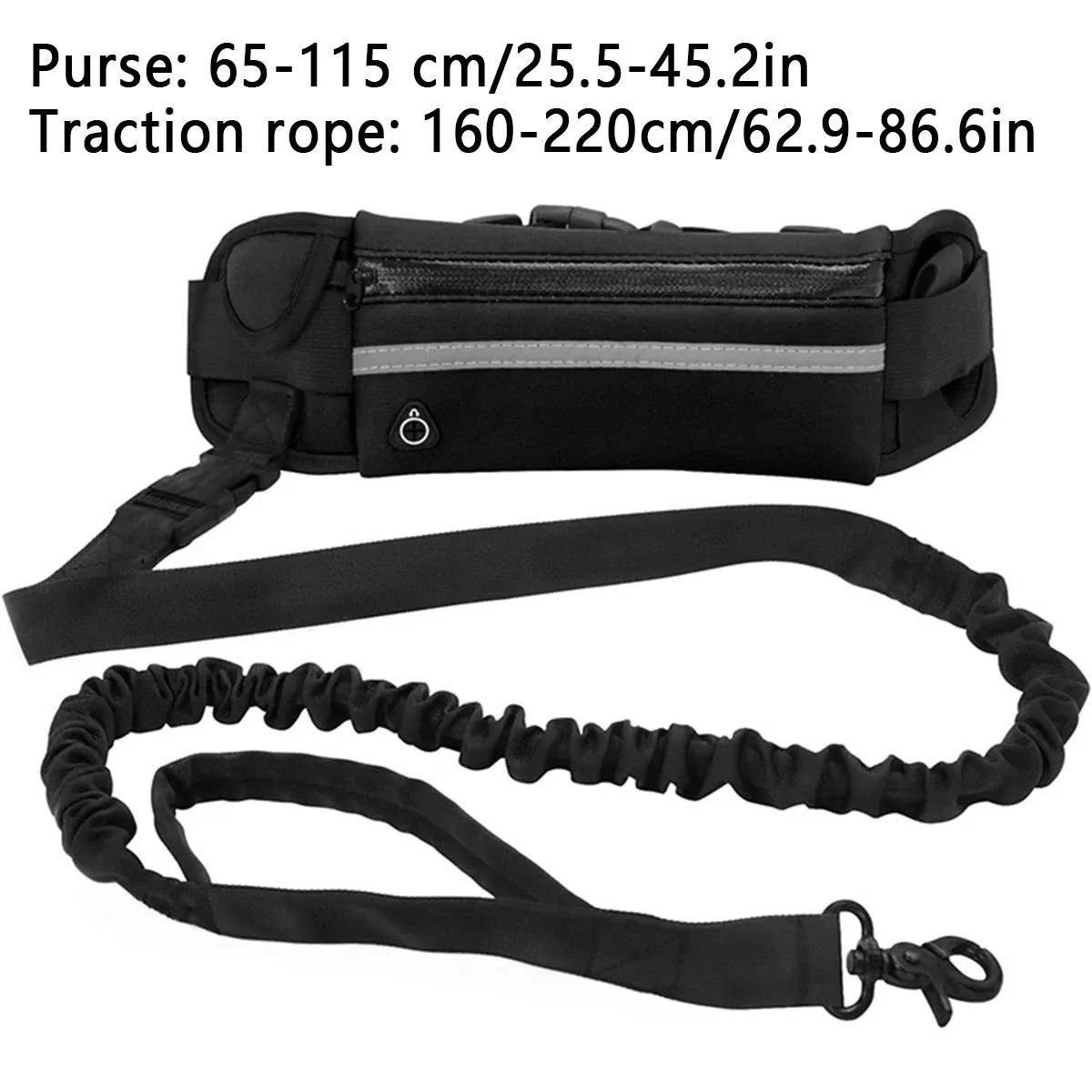 Correa de perro manos libres p - Hands Free Dog Running Leash Waist Belt reseña y precio