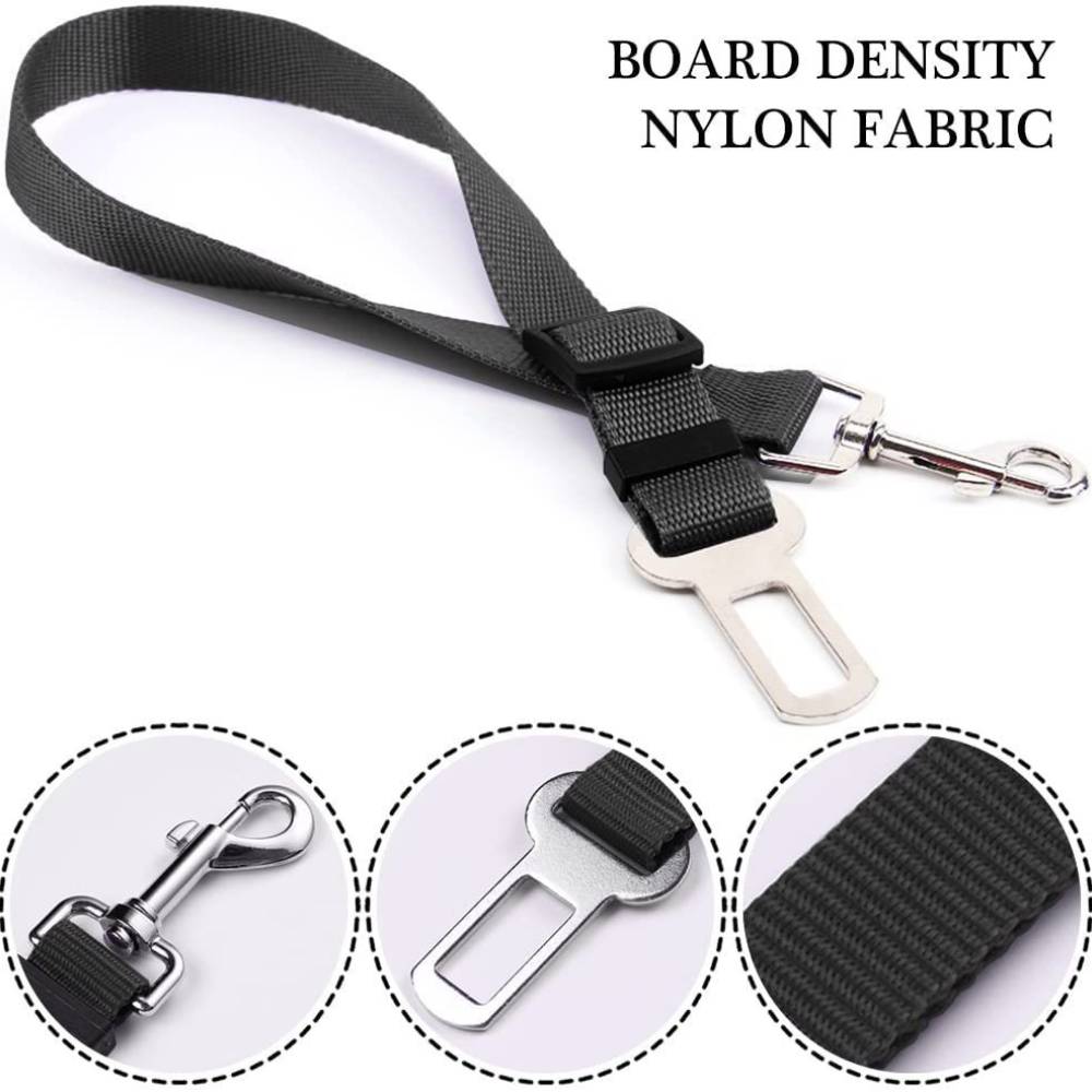 Cinturón de seguridad para per - Dog Seat Belt Harness Safety Tether reseña y precio